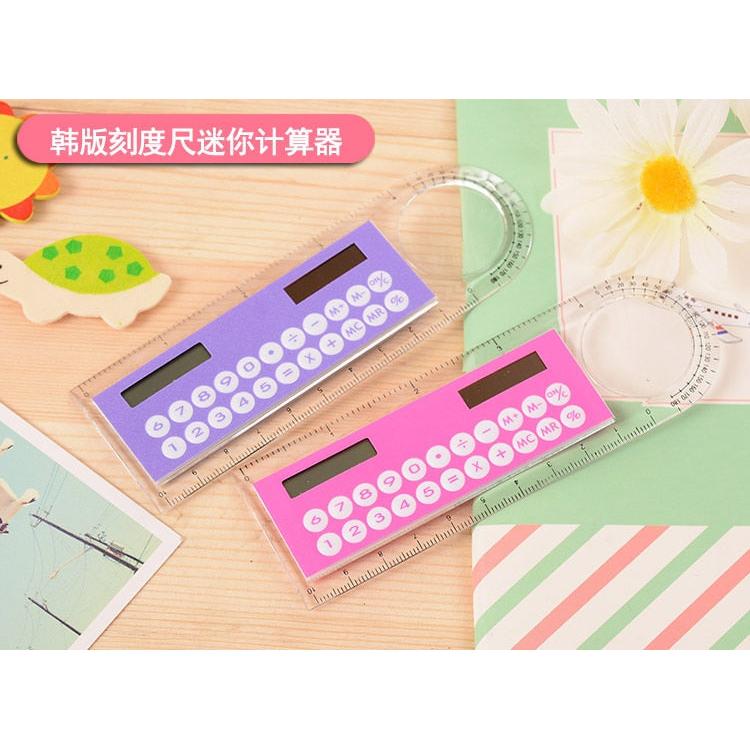 Solar Ruler Calculator with Magnifier, 12.7 cm by HitMyNeed