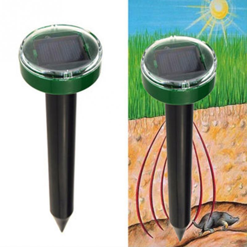 Solar Sonic Mole Repeller for Gardens and Lawns by HitMyNeed