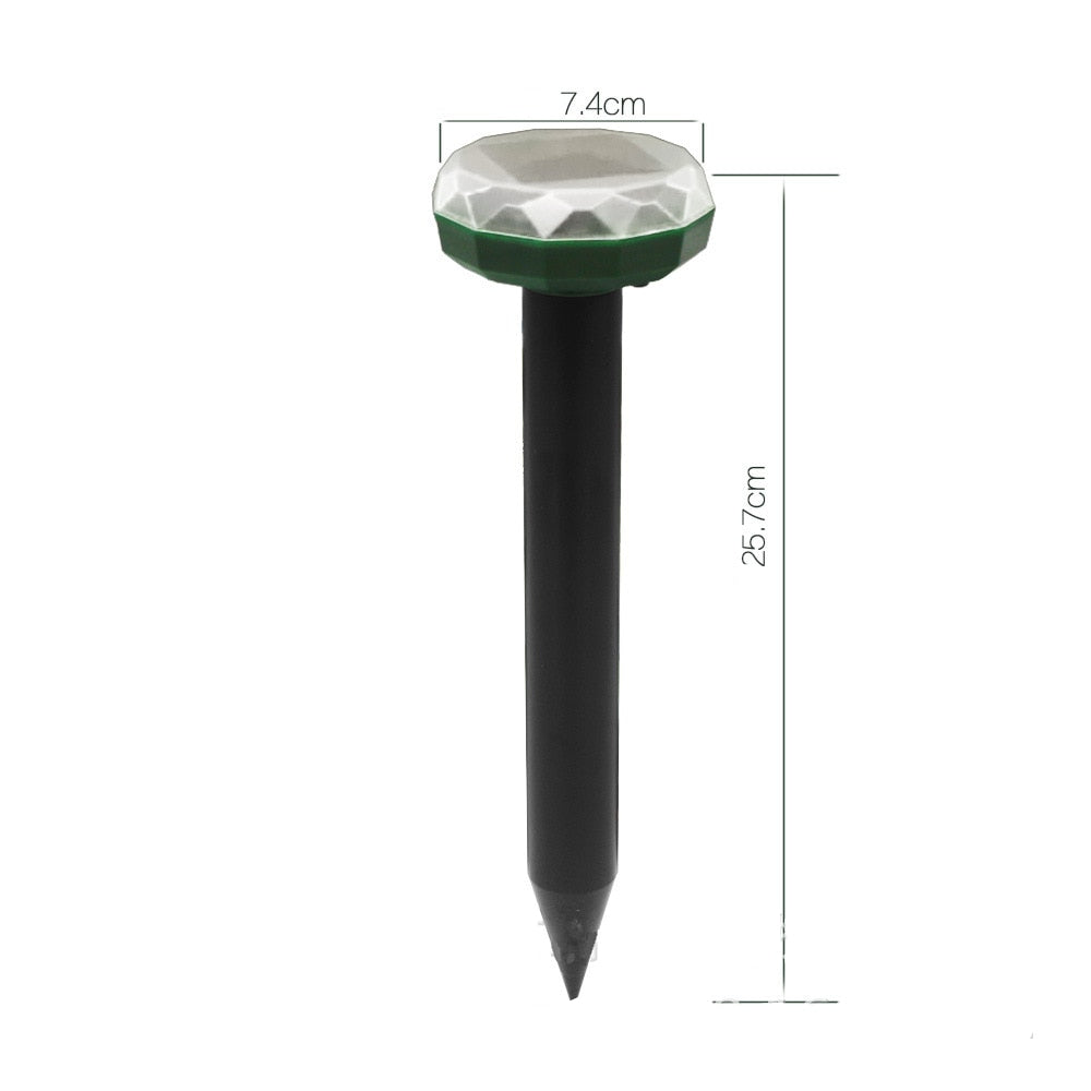 Solar Sonic Mole Repeller for Gardens and Lawns by HitMyNeed