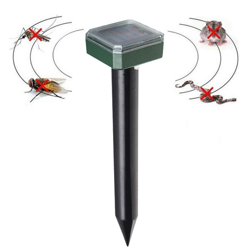 Solar Sonic Mole Repeller for Gardens and Lawns by HitMyNeed