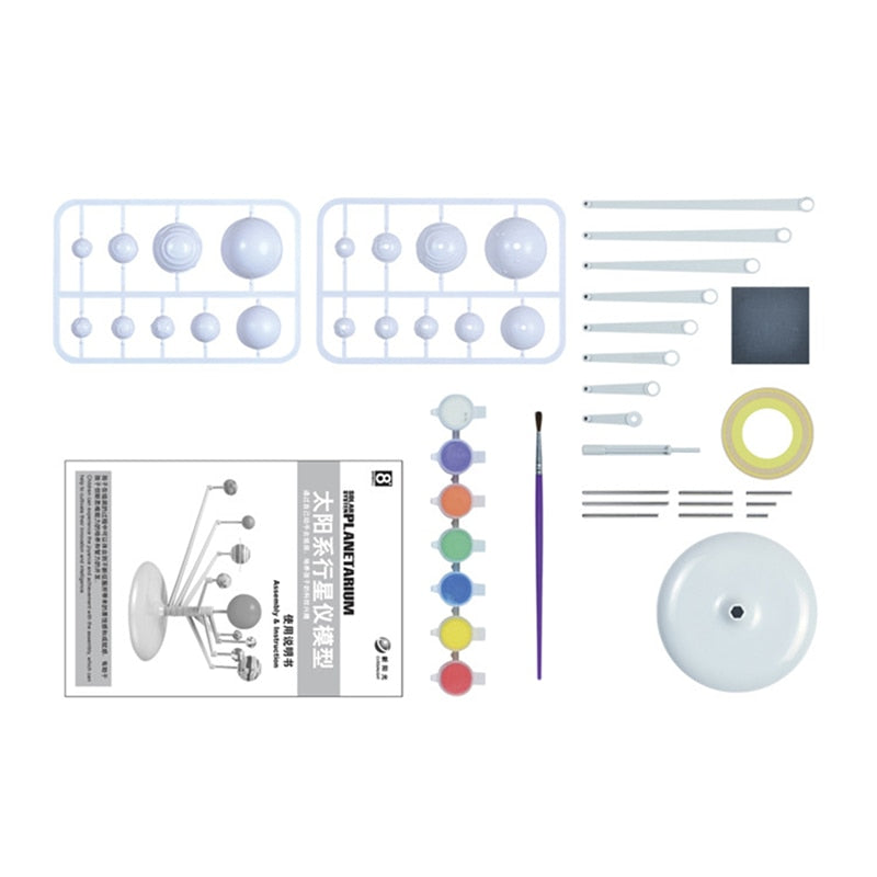 Solar System Model DIY Educational Kit for Kids by HitMyNeed