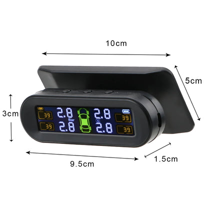 Solar TPMS with 4 External Sensors & Temp Alerts by HitMyNeed