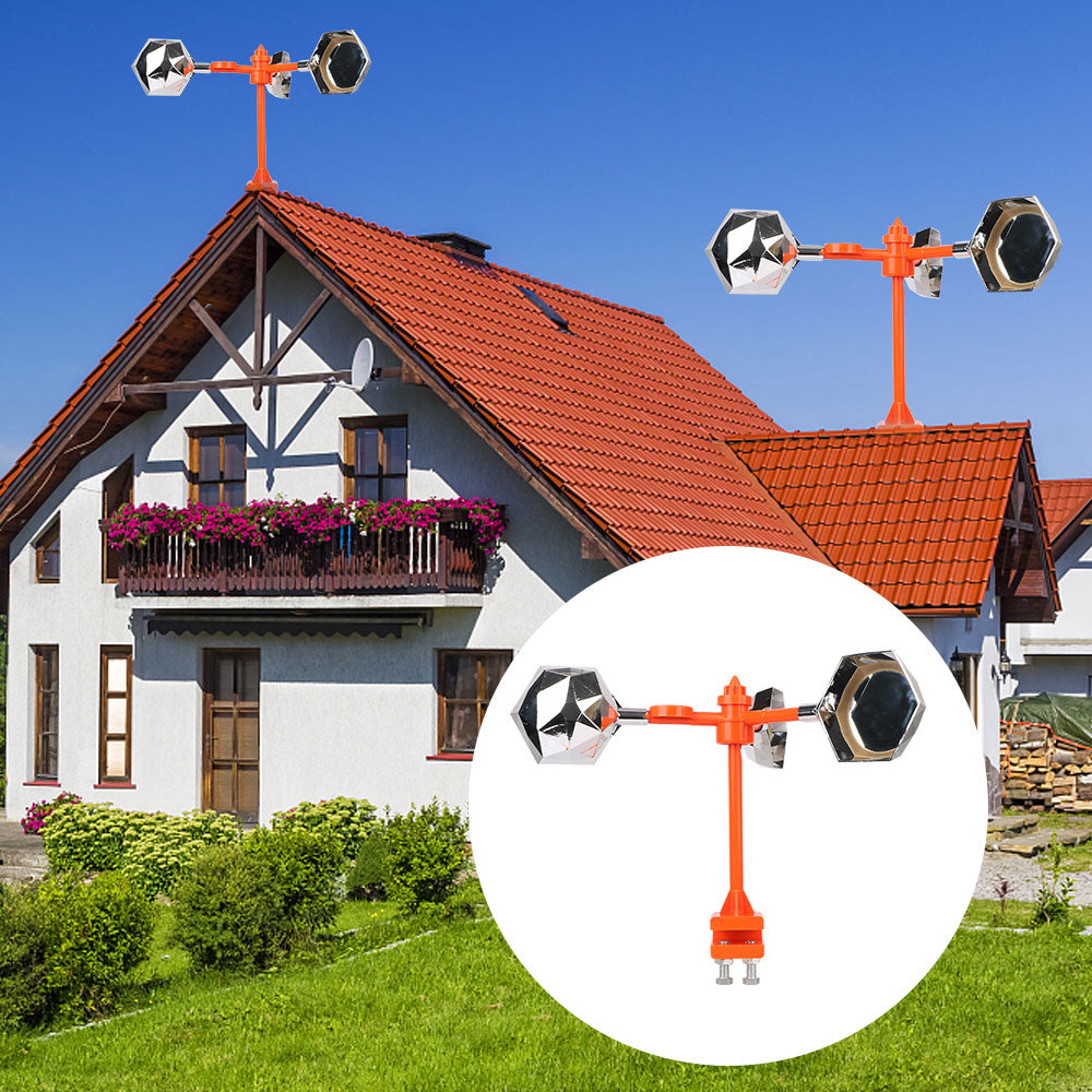 Solar Ultrasonic 360° Bird Repeller for Gardens by HitMyNeed