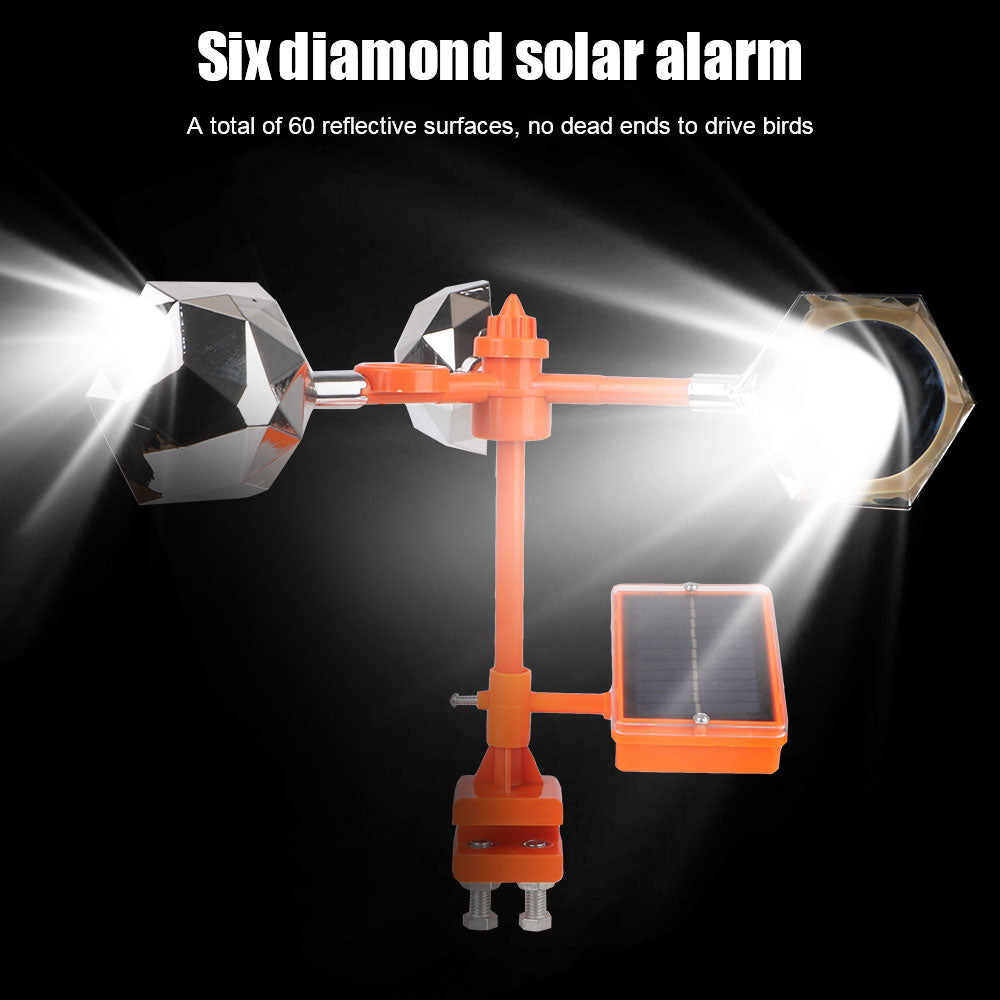 Solar Ultrasonic 360° Bird Repeller for Gardens by HitMyNeed