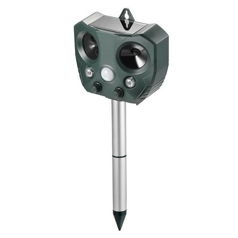 Solar Ultrasonic Cat & Animal Repeller by HitMyNeed