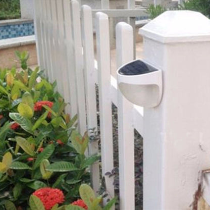 Solar Wall Mounted Semi-Circle Outdoor Lamp by HitMyNeed