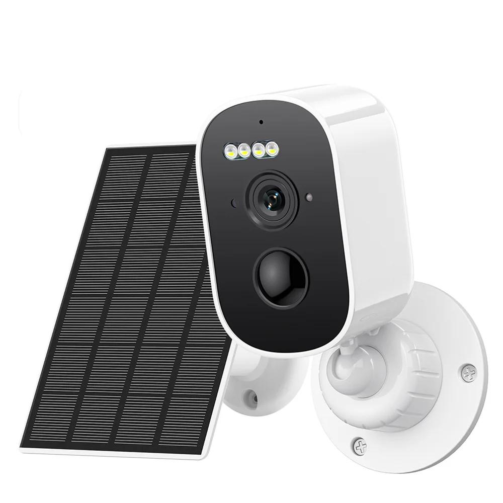 Solar Wireless Outdoor WiFi Security Camera 1080P camera-add-64g by HitMyNeed