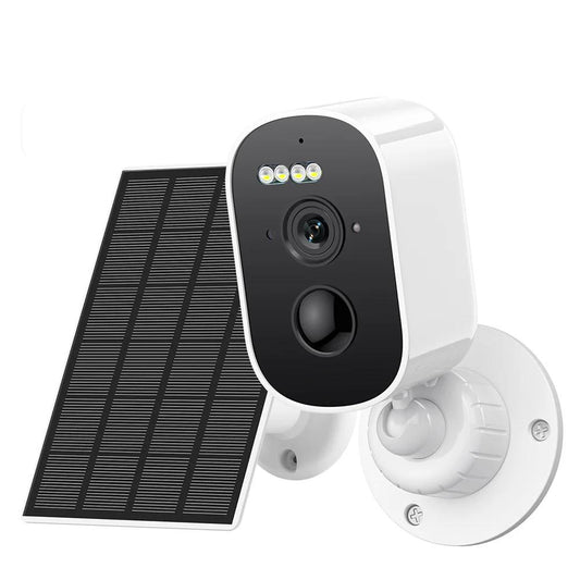 Solar Wireless Outdoor WiFi Security Camera 1080P camera-add-64g by HitMyNeed