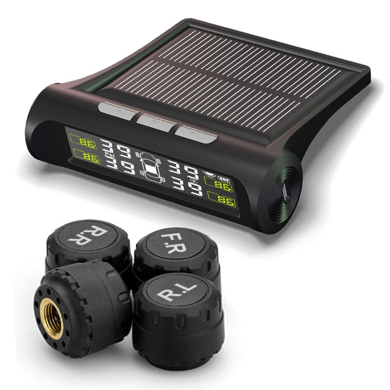 Solar Wireless Tire Pressure Monitoring System TPMS by HitMyNeed