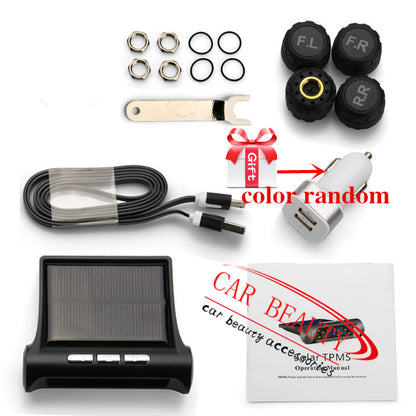 Solar Wireless Tire Pressure Monitoring System TPMS by HitMyNeed
