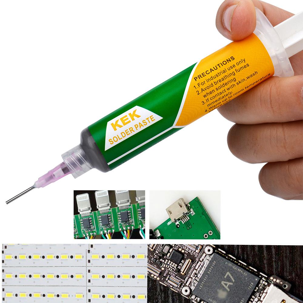 Solder Paste Syringe Flux for SMD BGA PCB Work 15g by HitMyNeed