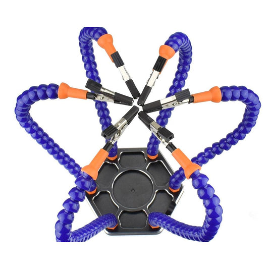 Soldering Station with 6 Flexible Helping Arms by HitMyNeed