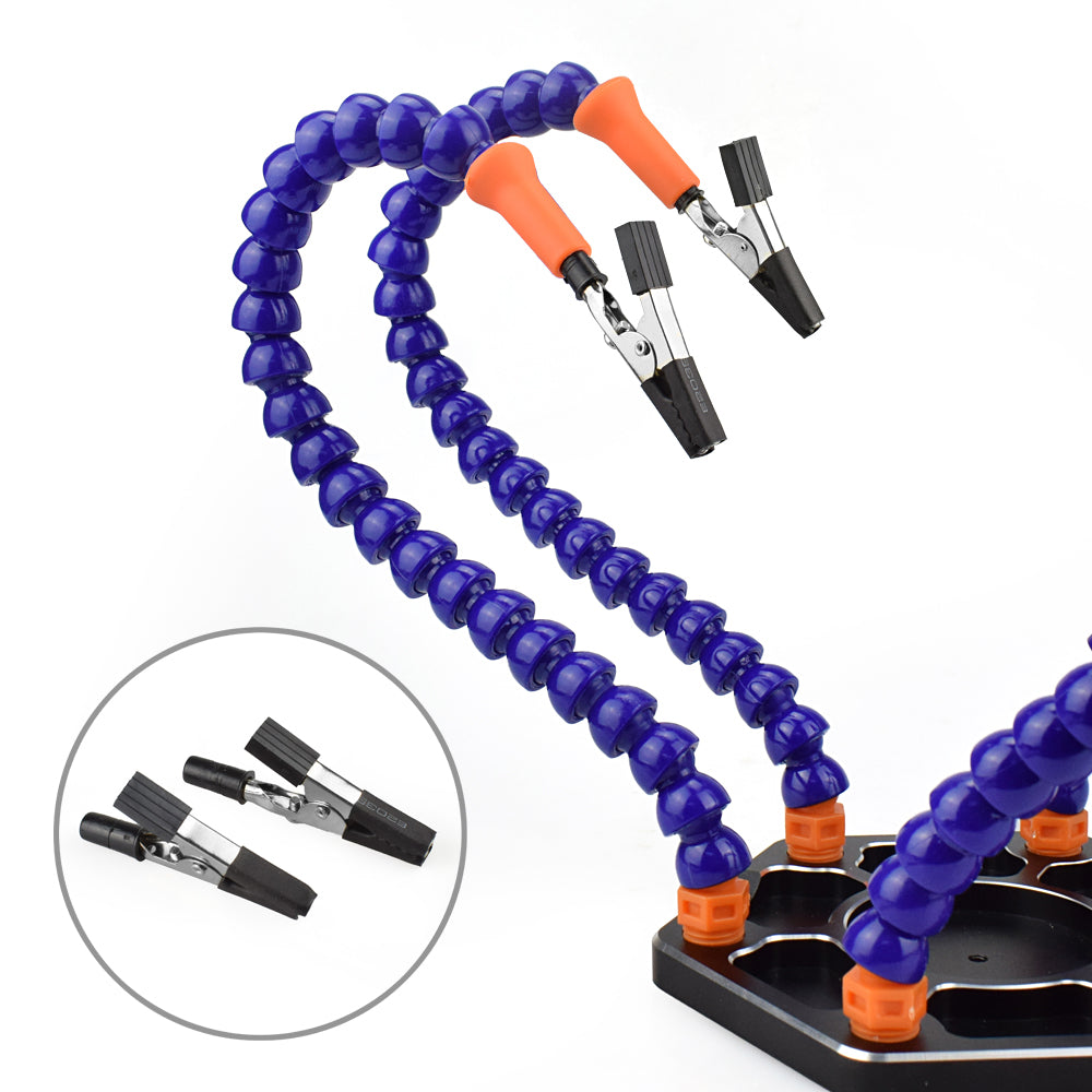 Soldering Station with 6 Flexible Helping Arms by HitMyNeed