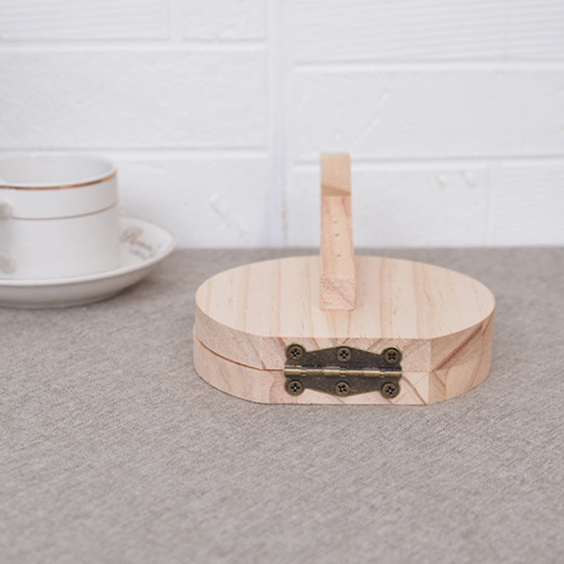 Solid Wood Dumpling Skin Dough Press Tool by HitMyNeed