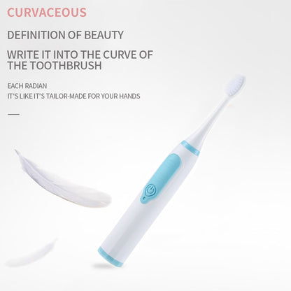 Sonic Electric Toothbrush with Soft Bristles, IPX6 by HitMyNeed