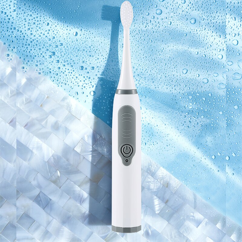 Sonic Electric Toothbrush with Soft Bristles, IPX6 by HitMyNeed