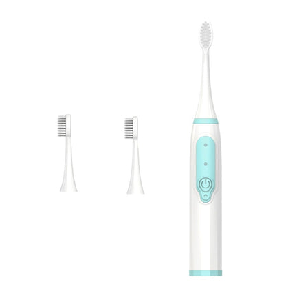 Sonic Electric Toothbrush with Soft Bristles, IPX6 blue by HitMyNeed