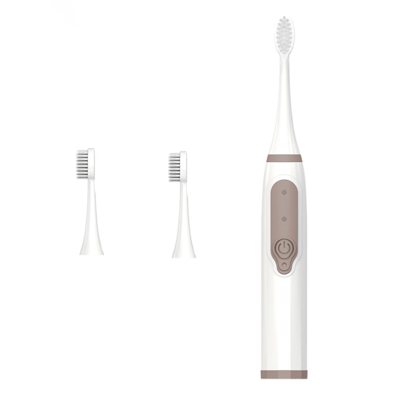 Sonic Electric Toothbrush with Soft Bristles, IPX6 gray by HitMyNeed