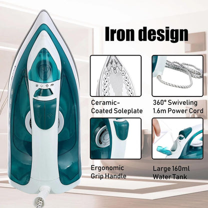 Sonifer Portable Mini Garment Steamer & Travel Iron by HitMyNeed