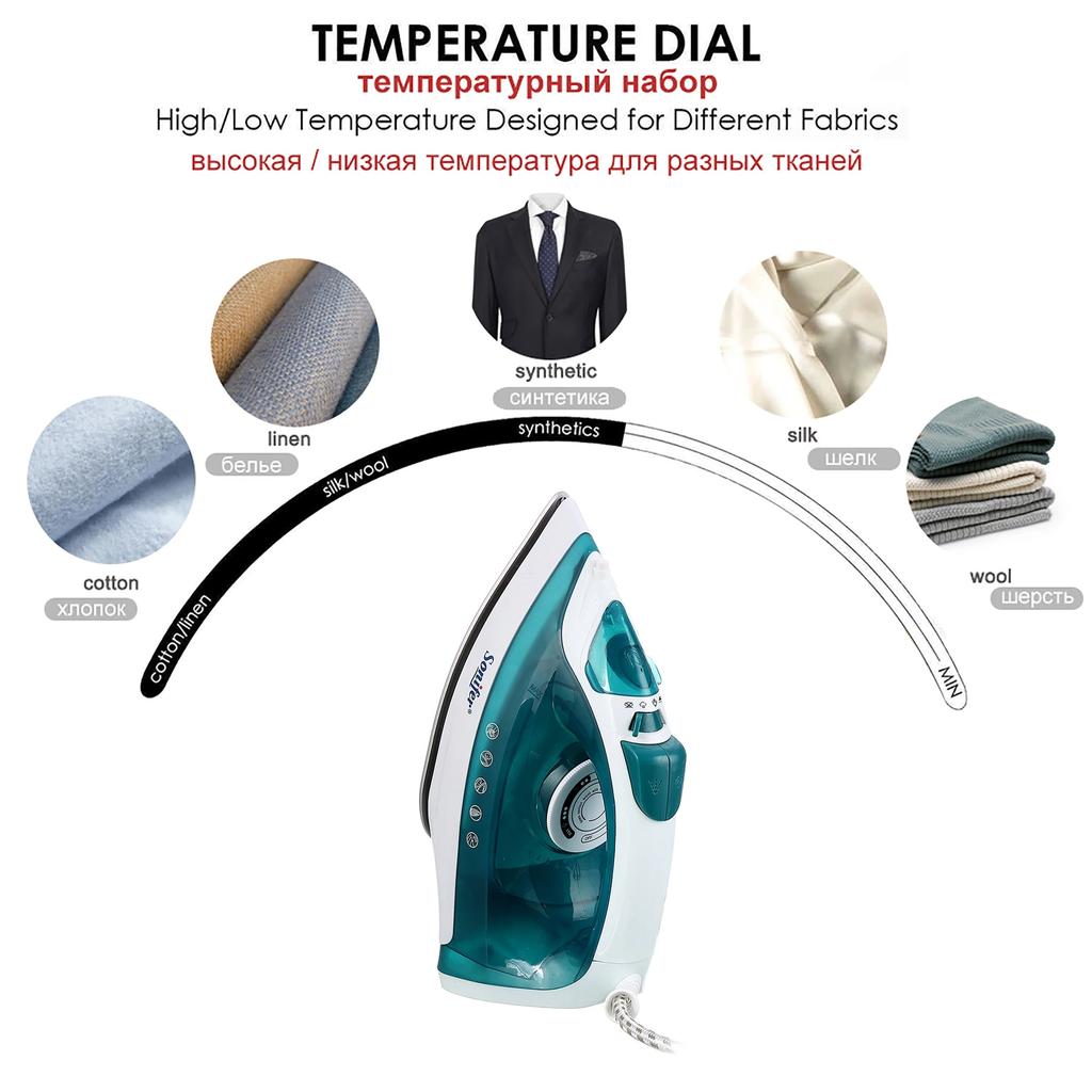 Sonifer Portable Mini Garment Steamer & Travel Iron by HitMyNeed