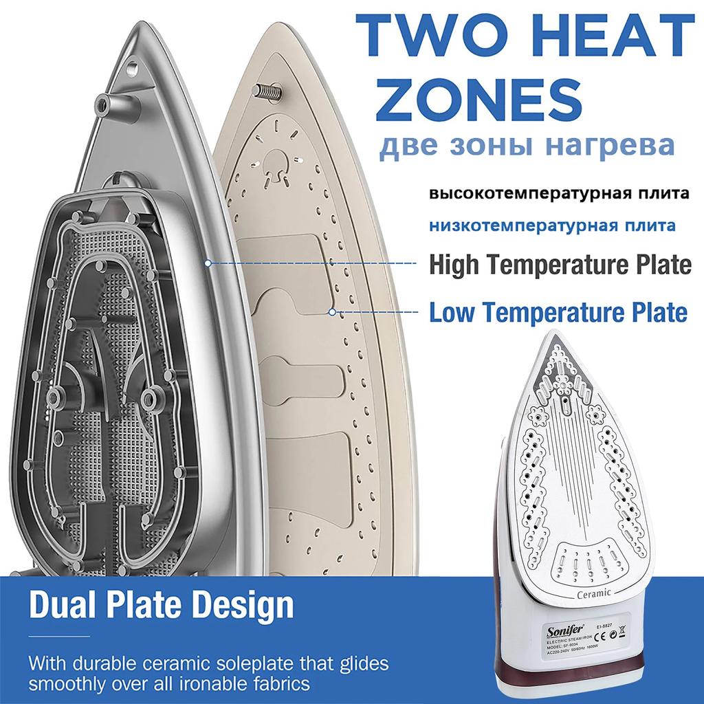 Sonifer Portable Mini Garment Steamer & Travel Iron by HitMyNeed