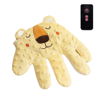 Soothing Palms Baby Sleep Aid Pillow with Remote yellow-lion by HitMyNeed