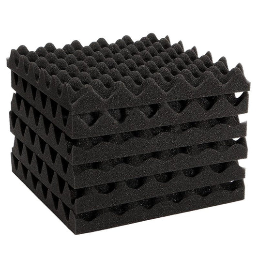 Sound Absorbing Foam Panels Set (6pcs) by HitMyNeed