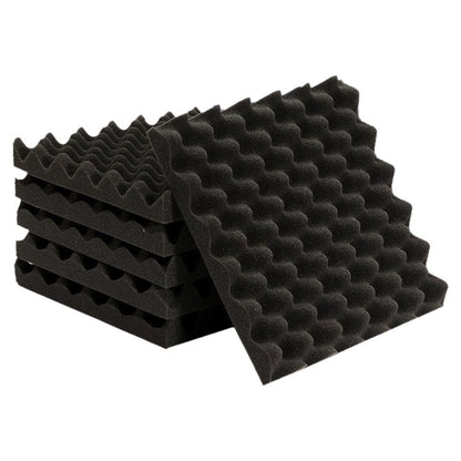 Sound Absorbing Foam Panels Set (6pcs) by HitMyNeed