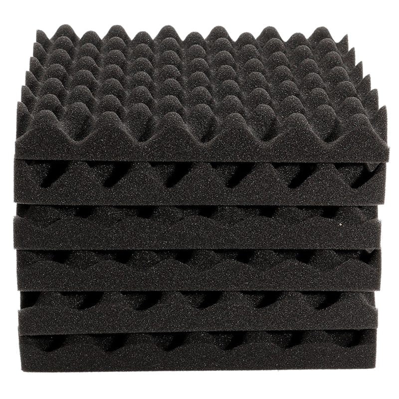 Sound Absorbing Foam Panels Set (6pcs) by HitMyNeed