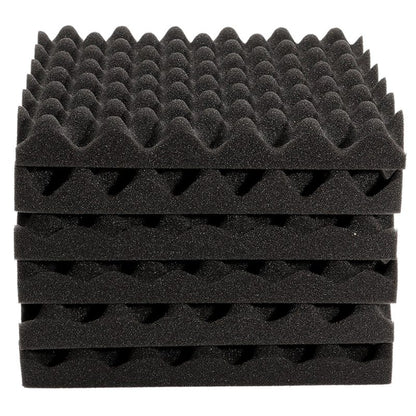 Sound Absorbing Foam Panels Set (6pcs) by HitMyNeed
