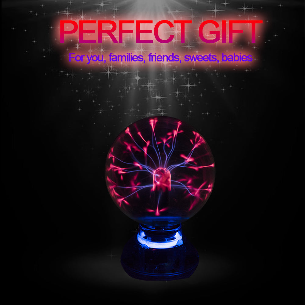 Sound Reactive LED Plasma Globe USB Light by HitMyNeed