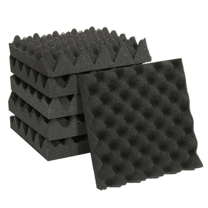 Soundproof Foam Acoustic Panels (Set of 6) by HitMyNeed