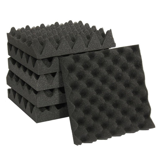 Soundproof Foam Acoustic Panels (Set of 6) by HitMyNeed