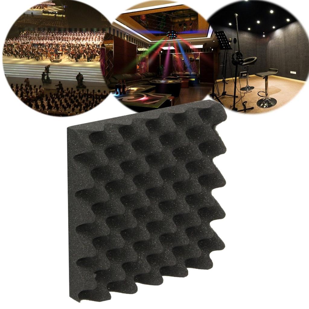 Soundproof Foam Acoustic Panels (Set of 6) by HitMyNeed