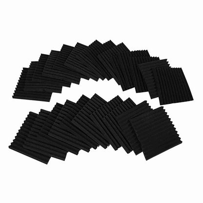 Soundproof Foam Wall Panels 24-Pack - 30x30x2.5cm by HitMyNeed