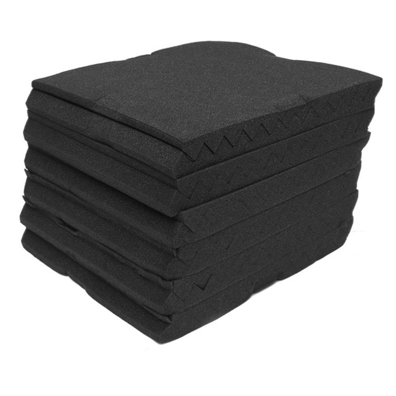 Soundproof Foam Wall Panels 24-Pack - 30x30x2.5cm by HitMyNeed