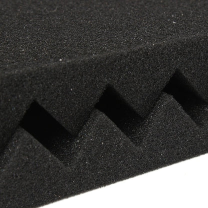 Soundproof Foam Wall Panels 24-Pack - 30x30x2.5cm by HitMyNeed