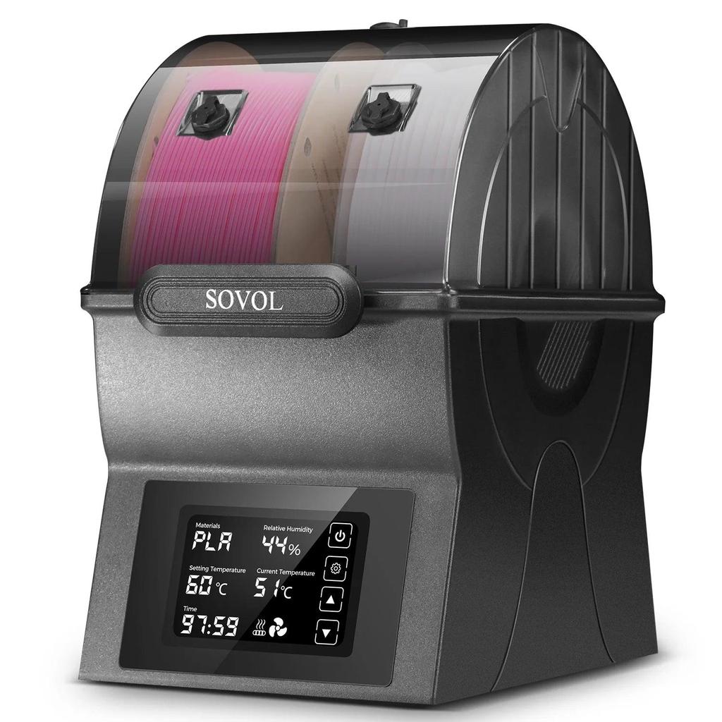 Sovol SH02 Dual-Spool Filament Dryer Box with PTC Heat by HitMyNeed