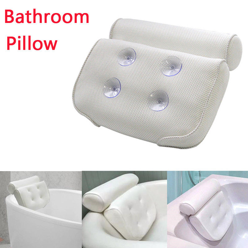 Spa Bath Pillow Tub Neck and Head Cushion by HitMyNeed