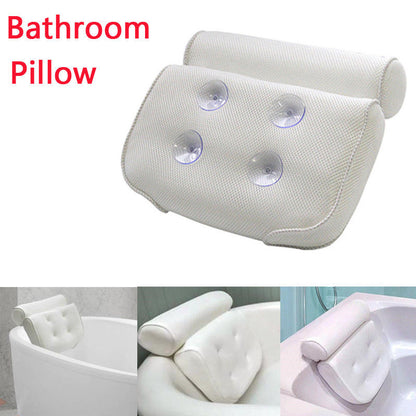 Spa Bath Pillow Tub Neck and Head Cushion by HitMyNeed