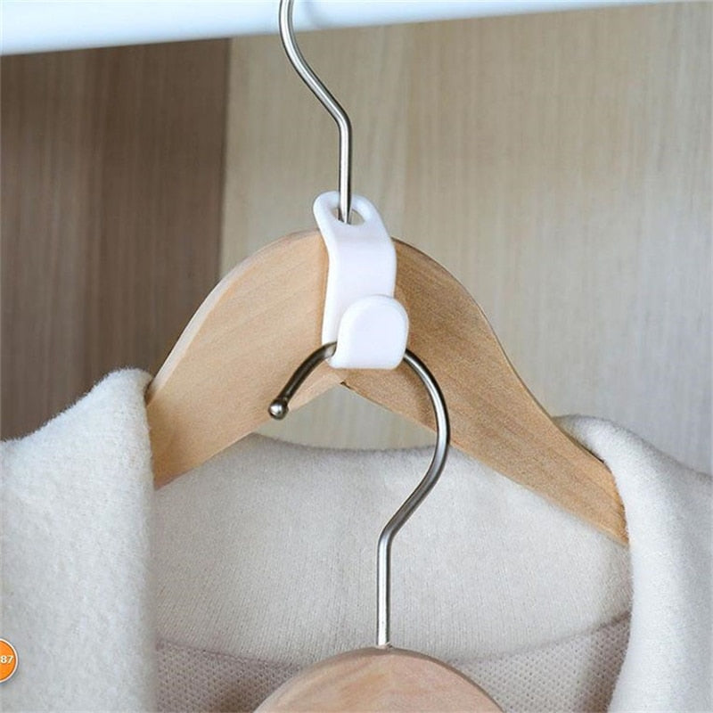 Space Saver Hanger Connectors Set (12 Pack) by HitMyNeed