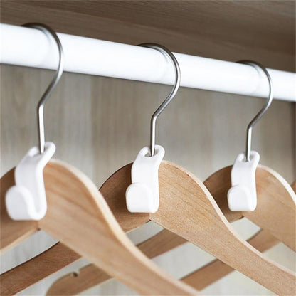 Space Saver Hanger Connectors Set (12 Pack) by HitMyNeed