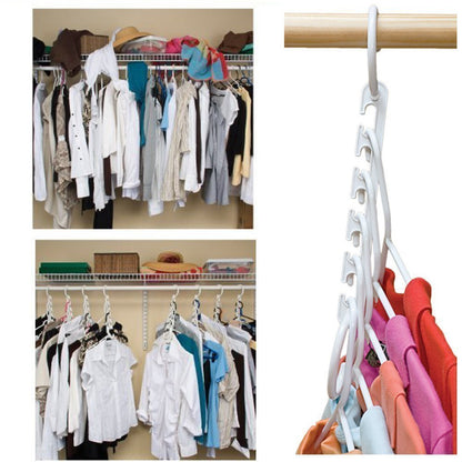 Space Saving Hanger Clothes Organizer, Pack of 8 by HitMyNeed