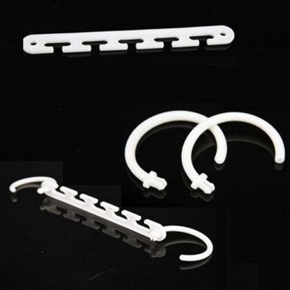 Space-Saving Magic Hangers with Two Hooks (2-Pack) by HitMyNeed