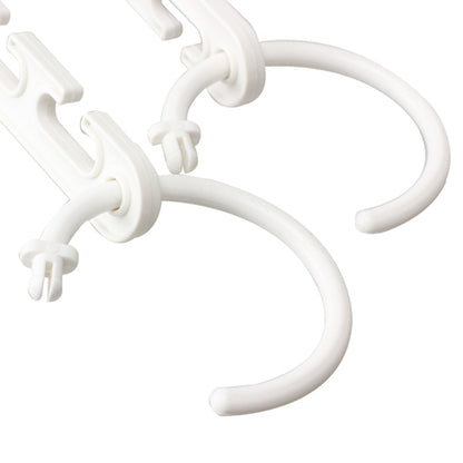 Space-Saving Magic Hangers with Two Hooks (2-Pack) by HitMyNeed