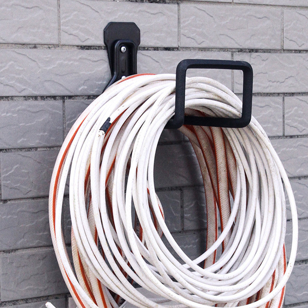 Space Saving Metal Garden Hose Hanger Wall Mount by HitMyNeed