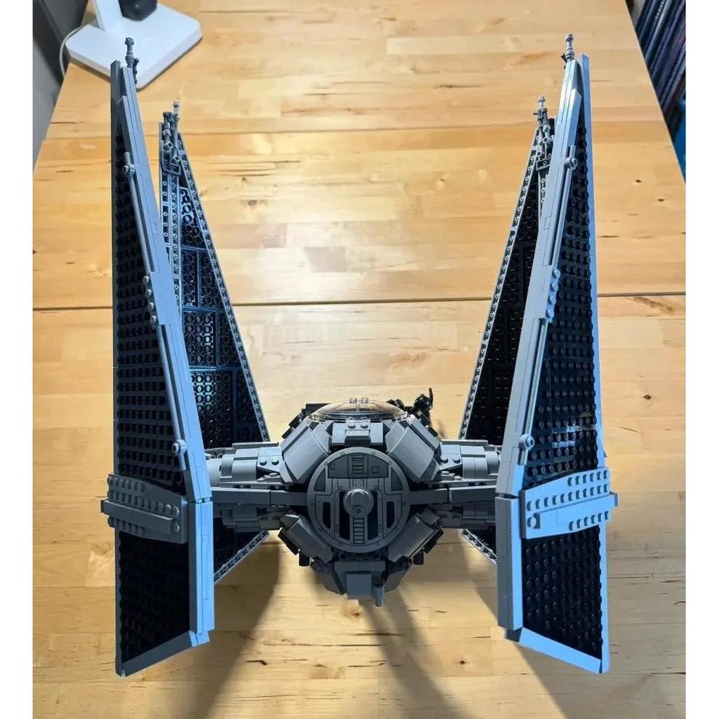 Spaceship MOC TIE Interceptor Building Block Set by HitMyNeed