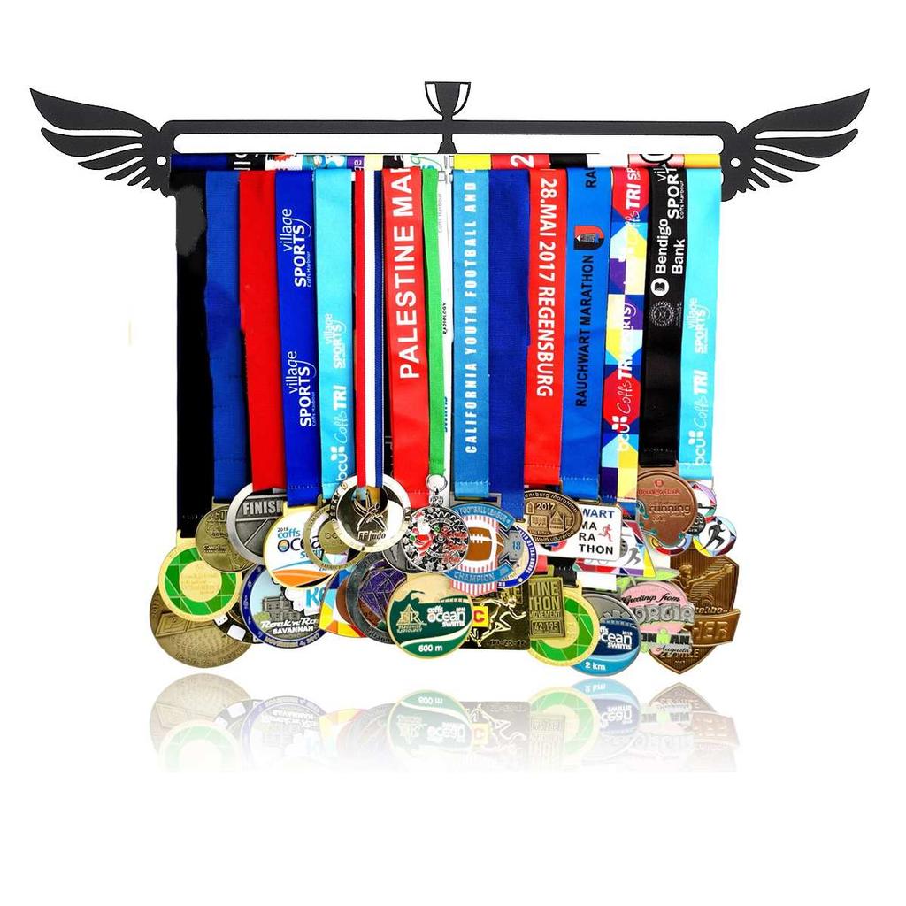 Spacious Wall-Mounted Medal Display Hanger by HitMyNeed