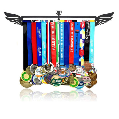 Spacious Wall-Mounted Medal Display Hanger by HitMyNeed