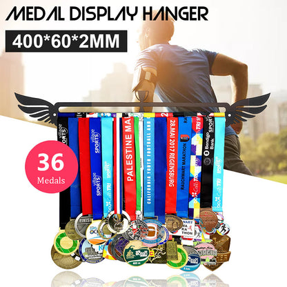 Spacious Wall-Mounted Medal Display Hanger by HitMyNeed